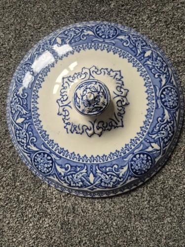 Vintage temple blue ceramic - vintage,