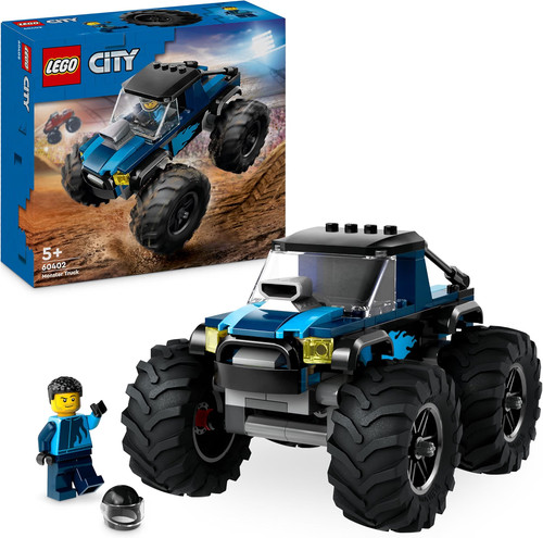 Lego city blue monster - city,