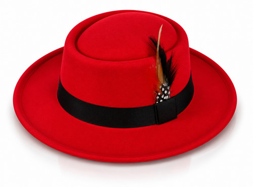 Fedora hat vintage felt - hat,