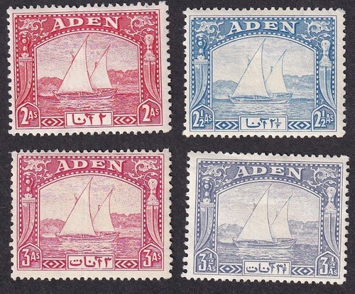 Aden 1937 dhows - aden, mh