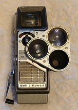Vintage Camera Bell & Howell Perpetua Electric Eye Triple Lens 8mm