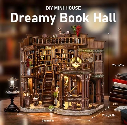 Diy book nook dreamy - book,