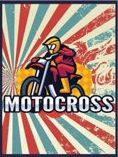 Metal plaque vintage retro