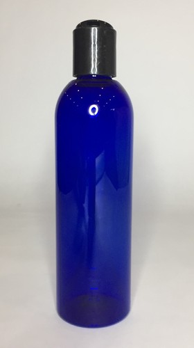 Cobalt blue pet plastic 250ml - cobalt,