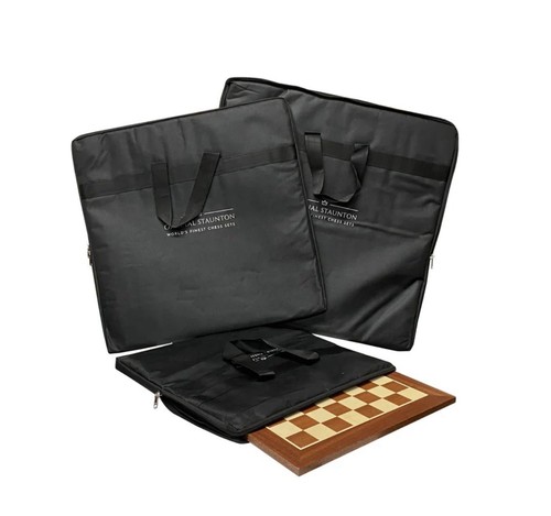 Padded chess board storage bag - chess,