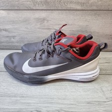 Nike Mens Golf Shoes Lunar Command 2 Thunder Grey/Metallic Silver-White UK