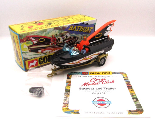 Corgi model club batboat - corgi,