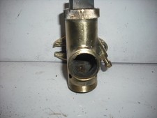 prewar pre-monobloc Amal ? brass carburettor body & parts 5/014