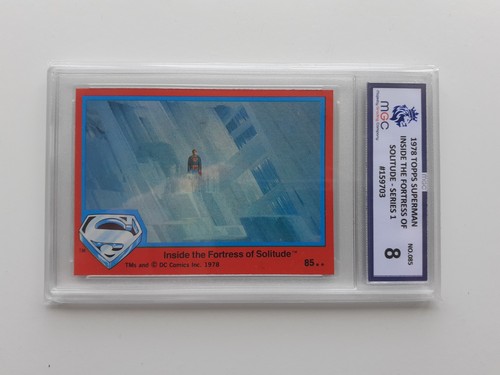 Topps superman mgc graded - mgc, 8