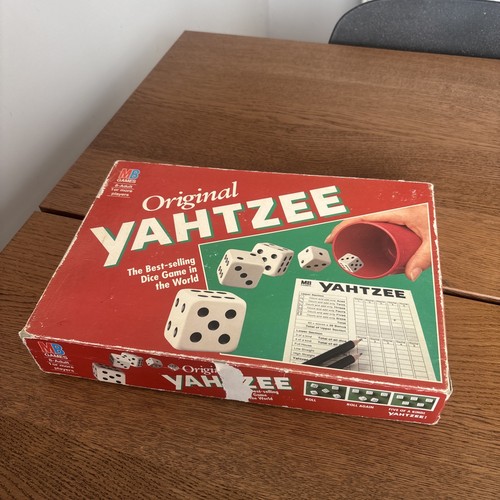 Original yahtzee dice game - yahtzee,