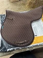 Nuumed Half Wool Numnah Medium Brown