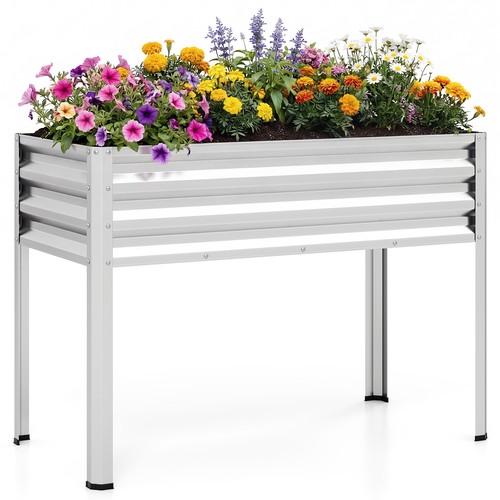 Raised garden bed with - garden, legs