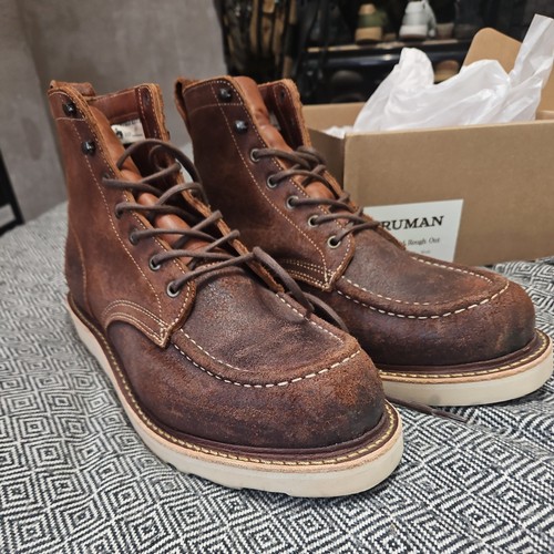 Truman boots brown oiled - brown,