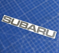 STI Subaru Window Sticker