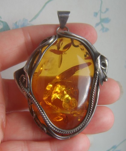 Huge cognac baltic amber art - amber,