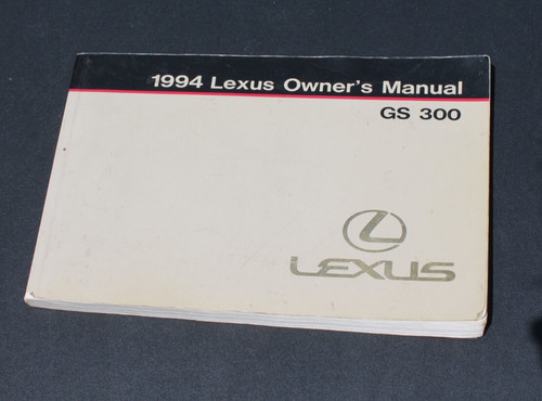 Lexus 1994 300 owner s - lexus,