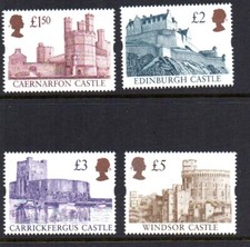 GB 1997 Castles Enschede High values stamps unmounted mint MNH SG 1993/6