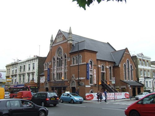 Photo former church - former, west