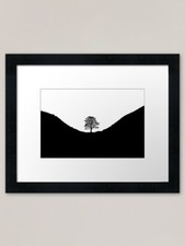 Unframed Black and White