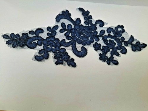 Navy blue applique x - x, 4.5