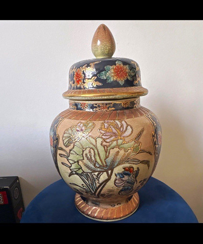 Ceramic japanese satsuma - satsuma, style