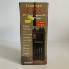 Uniden Bearcat UBC120XLT  Scanner Receiver 100 Channel  Manual Working