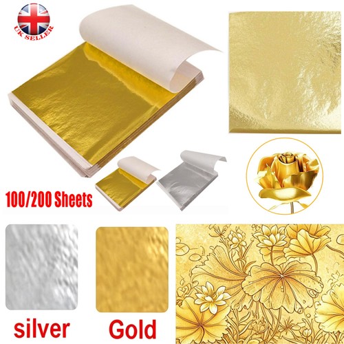 100 200pcs leaf sheets - sheets, foil