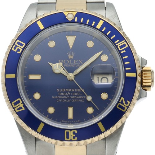 Rolex submariner date blue - rolex,