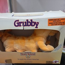 Teddy ruxpins grubby fully working  grubby only No cord or cable supplied
