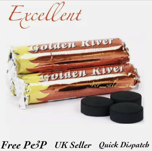 Coal discs charcoal - coal, shisha