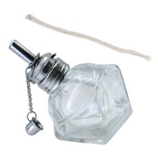 Glass Alcohol Lamp Spirit 5oz