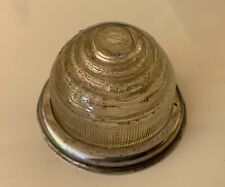 TRIUMPH SPITFIRE,GT6,TR3,TR4, TR4A,TR5 L594 CLEAR GLASS LAMP LENS 37H6928 Chrome