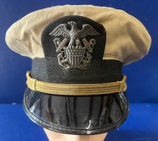 US NAVAL OFFICER’S VISOR CAP