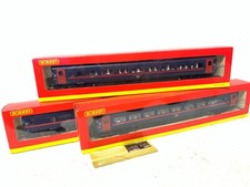 Hornby GNER MK4 Coaches; LED Lights, Passenger Figures Fitted OO gauge X 3