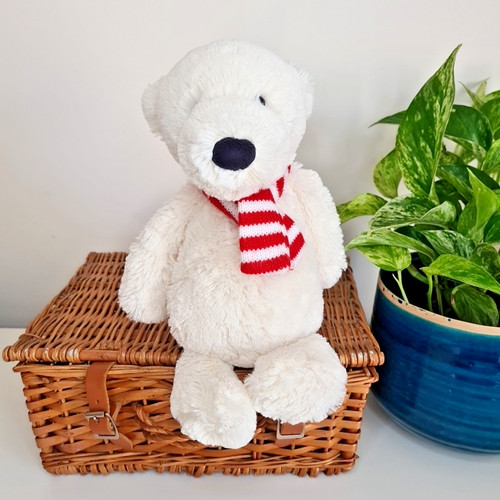 Jellycat medium pax polar bear - medium,