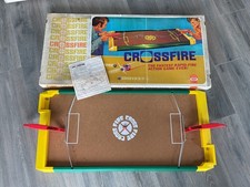 Crossfire Vintage Rapid Fire Action Board Game Ideal 1971 Original Box Working 
