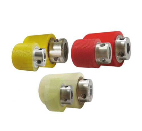 Knurled polyurethane roller - knurled,