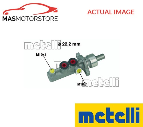 Brake master cylinder - master, metelli
