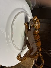Vintage ceramic tiger - vintage,