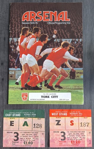 Arsenal york city bundle of - arsenal, v