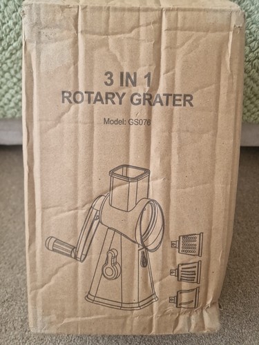 Rotary food slicer - rotary, 3-in-1