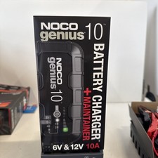 NOCO GENIUS10UK 6v 12v 10A Car Van Lead Acid, AGM, Lithium Smart Battery Charger