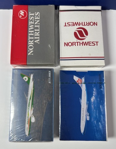 Vintage airlines playing - airlines, cards