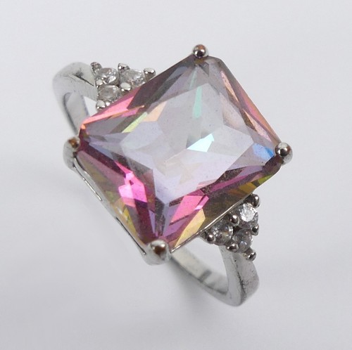 Sterling silver mystic topaz - sterling,