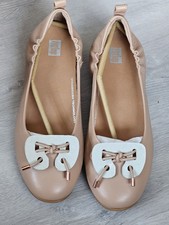 Fitflops Leather Beige 05 Ballet Shoes
