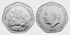 2023 Gibraltar christmas 50p