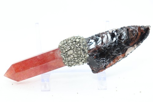 Flint knapped goldsheen - knapped,