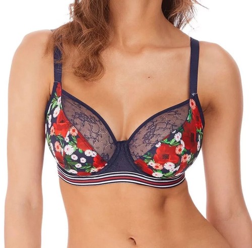 Freya wild bra blue - blue, size