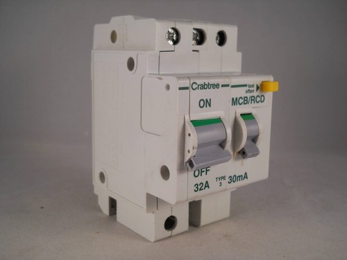 Crabtree polestar rcbo amp - polestar,