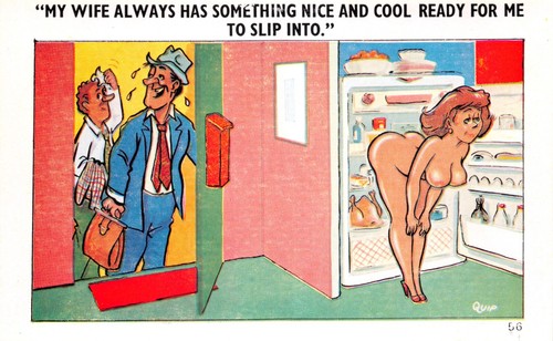Sapphire comic postcard 56 - sapphire, no
